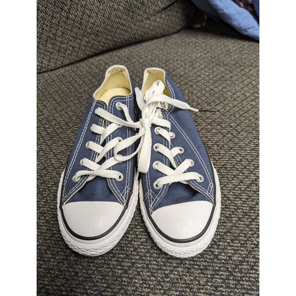 Converse Other - Converse Chuck Taylor All Star Blue Canvas Sneakers Shoes Kids Youth 13.5